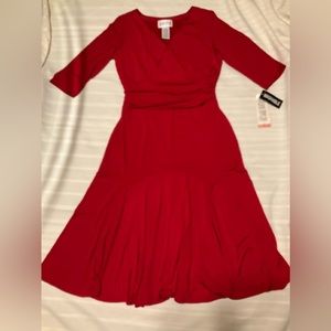 Julian Taylor Red Dress size 10
